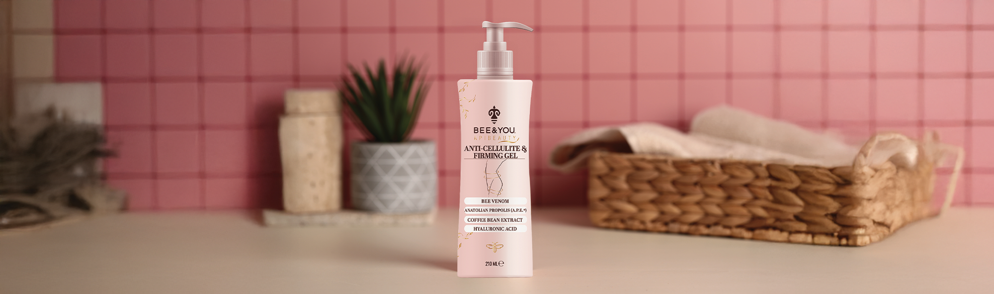 Ondersteun je huid op natuurlijke wijze met BEE&YOU Anti-Cellulite Gelcrème