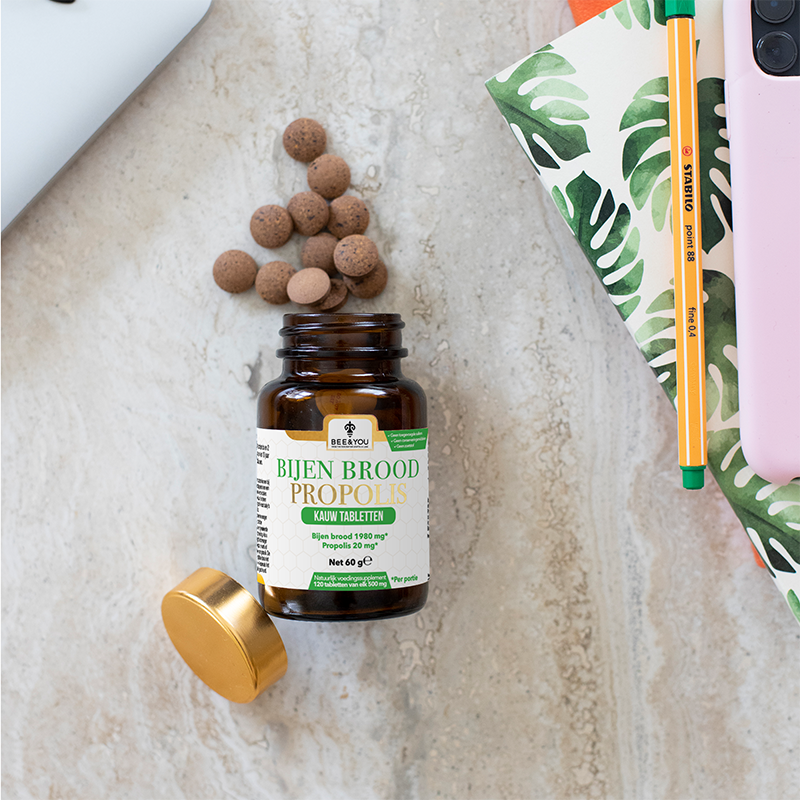 Bijebrood Propolis Kauwtablet