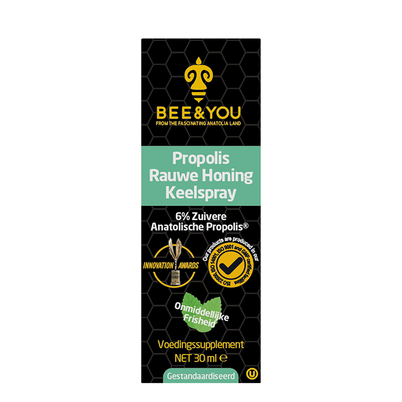Propolis Rauwe Honing Keelspray