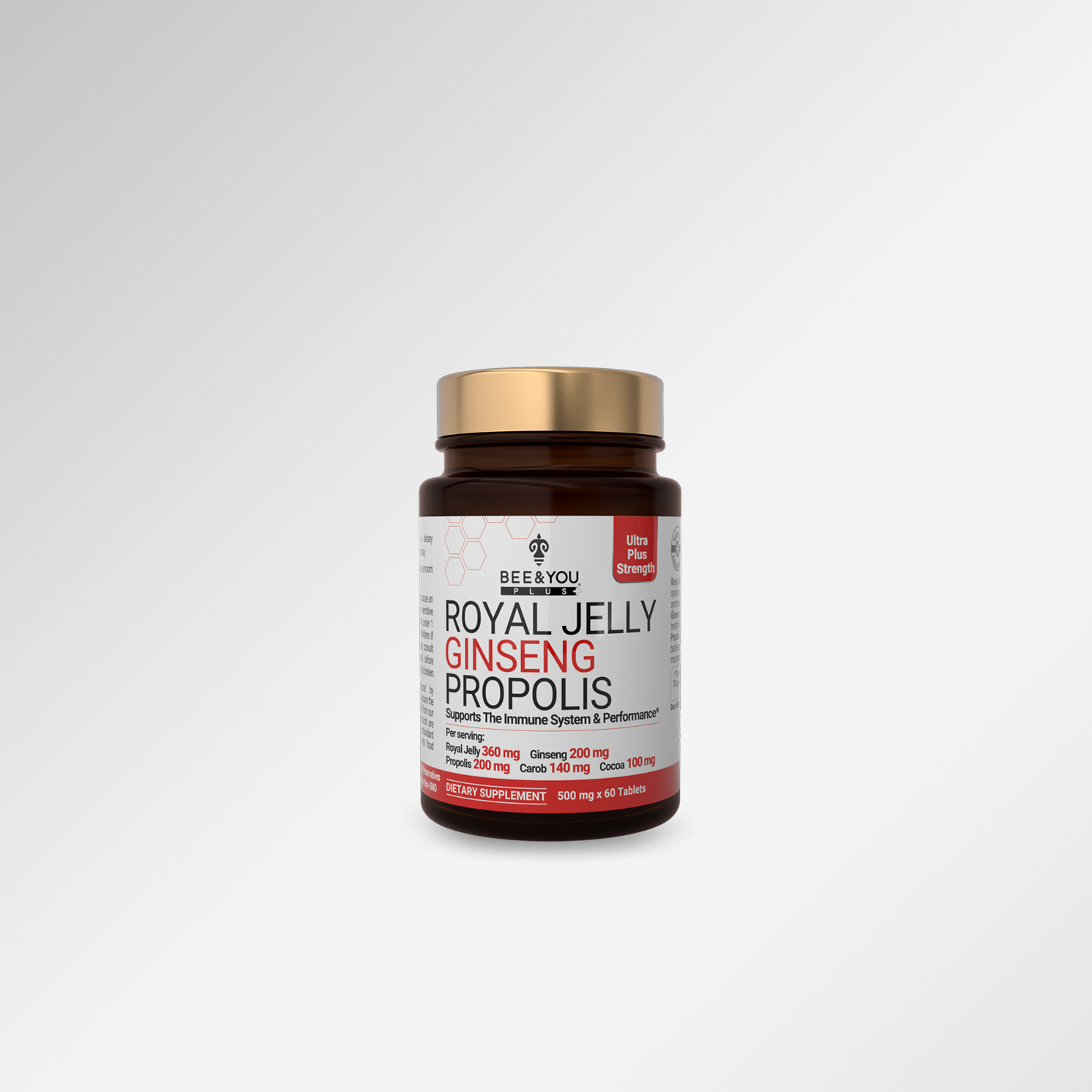 Koninginnegelei+Ginseng+Propolis Tabletten Ultra Kracht